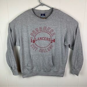 MV Sport Pasadena City College Lancers Sweatshirt Gray Women’s Medium